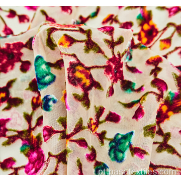 tecido de estampa floral para vestido 2021 2022 tecido com estampa de animais de papel de vodelo